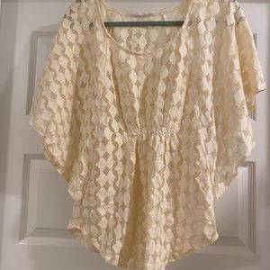 Amazing off-white anthropology top